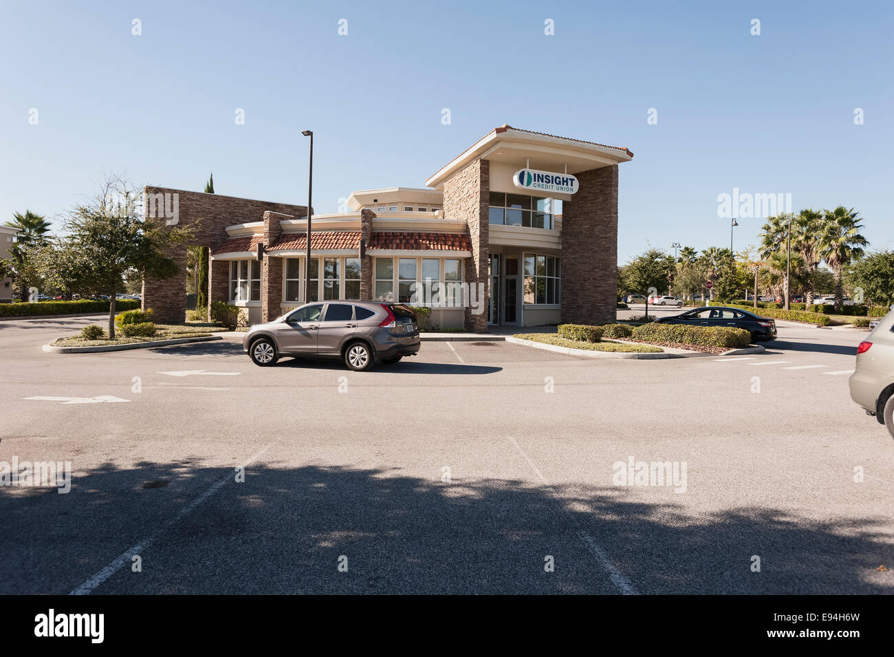 Einblick Genossenschaftsbank Lady Lake Florida USA Stockfoto