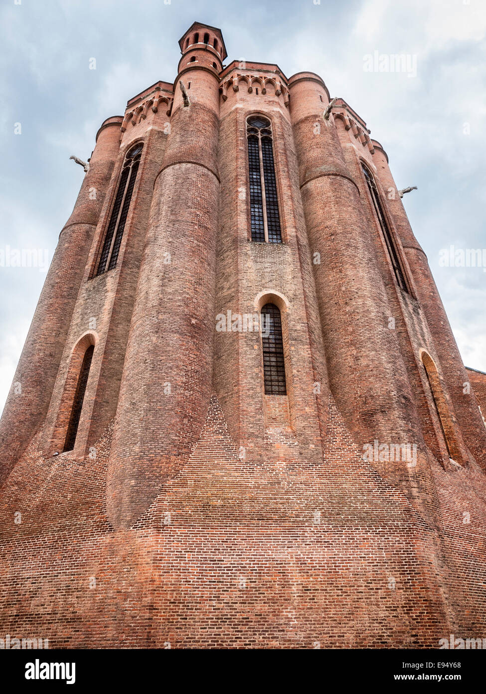 Kathedrale von Albi Stockfoto