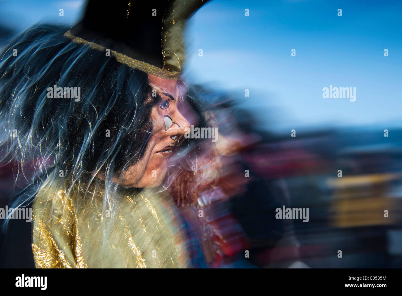 Morgenstraich Karnevalsumzug, Basel, Schweiz Stockfoto