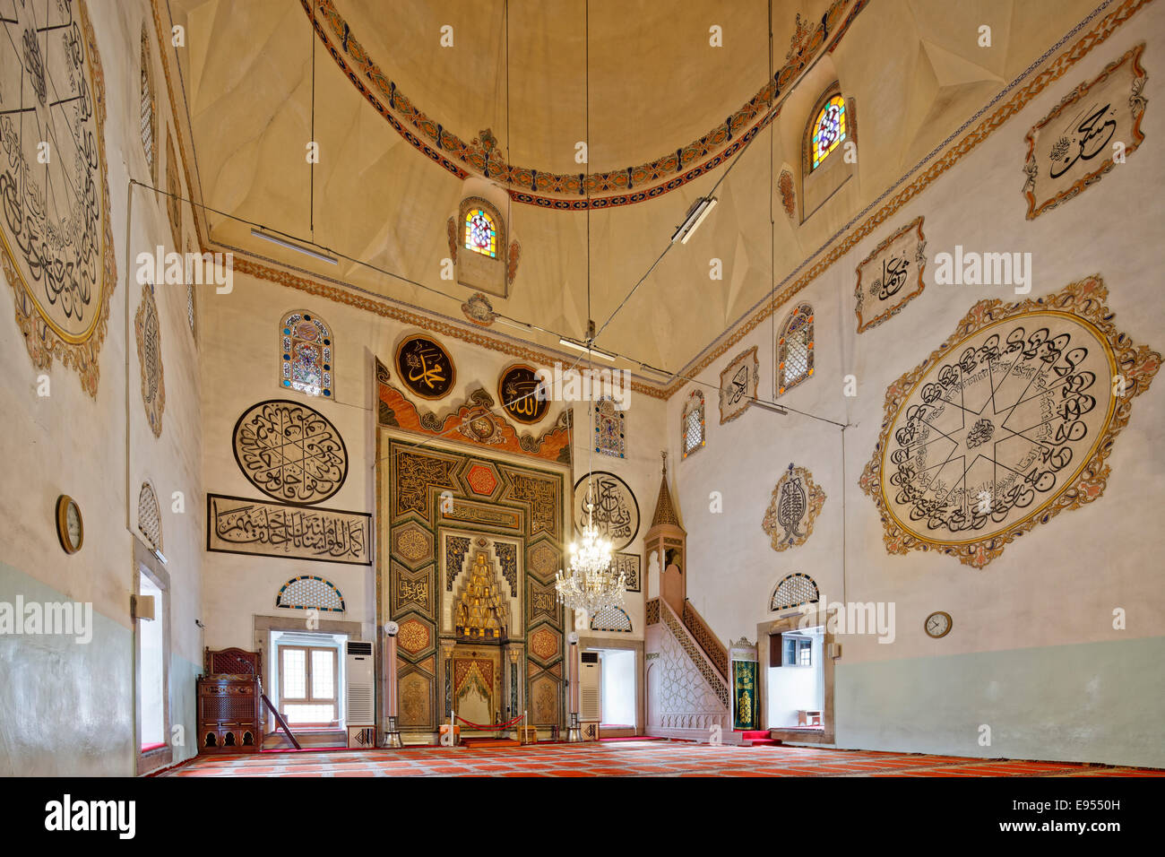 Yildirim Beyazit-Moschee oder Yildirim Beyazit Camii, Marmararegion, Bursa, Türkei Stockfoto