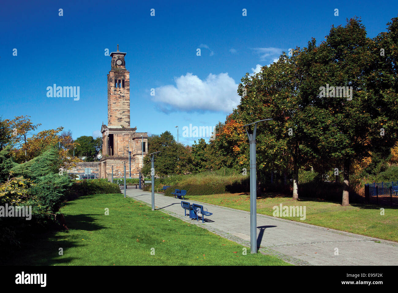 Caledonia Straße Kirche, die Gorbals Glasgow Stockfoto