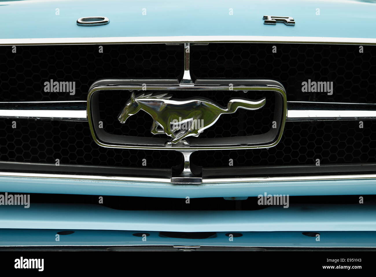 Oldtimer-Ford Mustang Stockfoto