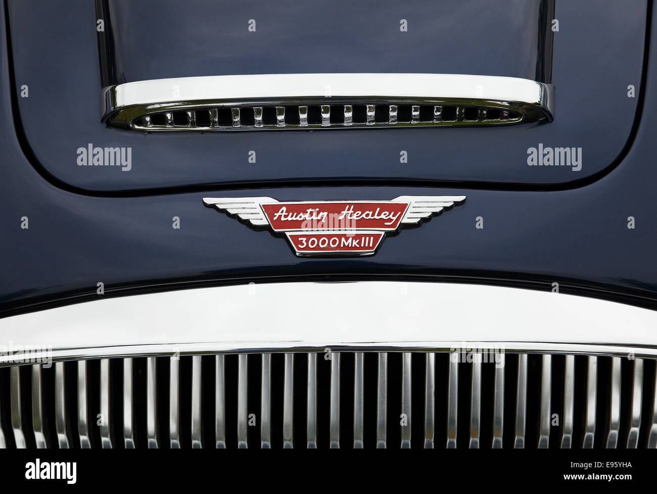 Oldtimer Austin-Healey 3000 MK3 Stockfoto