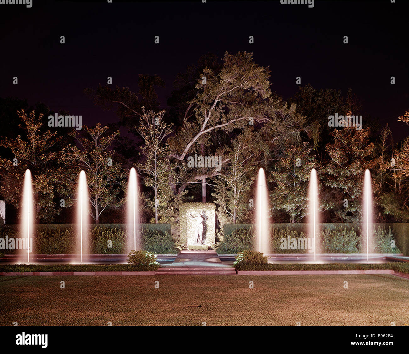 [Brunnen, Theodore Newton Recht Residenz] Stockfoto