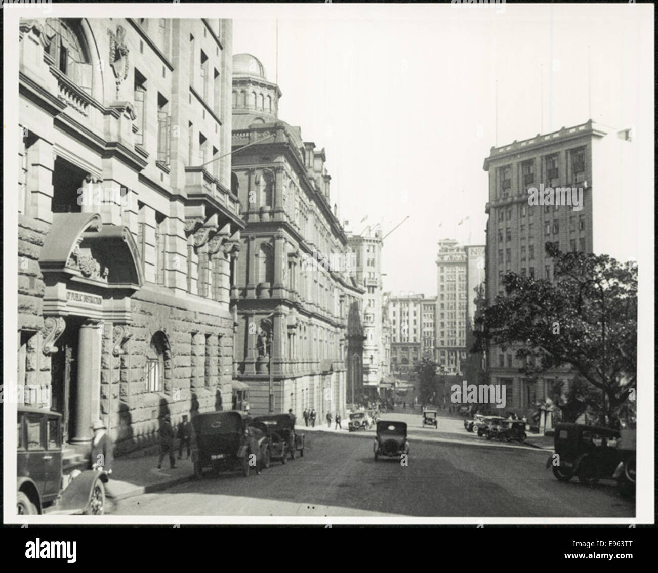 Bildung Gebäude Bridge Street Sydney NSW Stockfoto