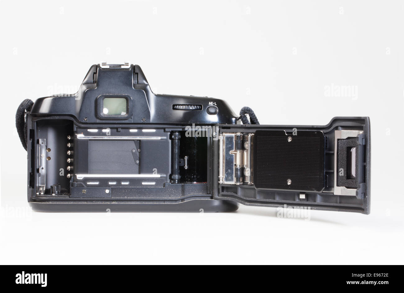 analoge 35mm Spiegelreflexkamera SLR Stockfoto