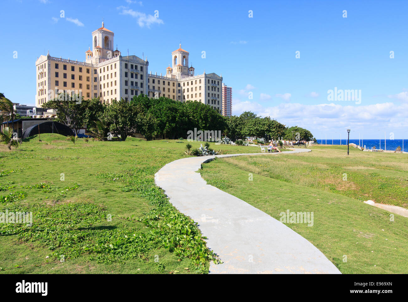 Hotel Nacional de Cuba Stockfoto