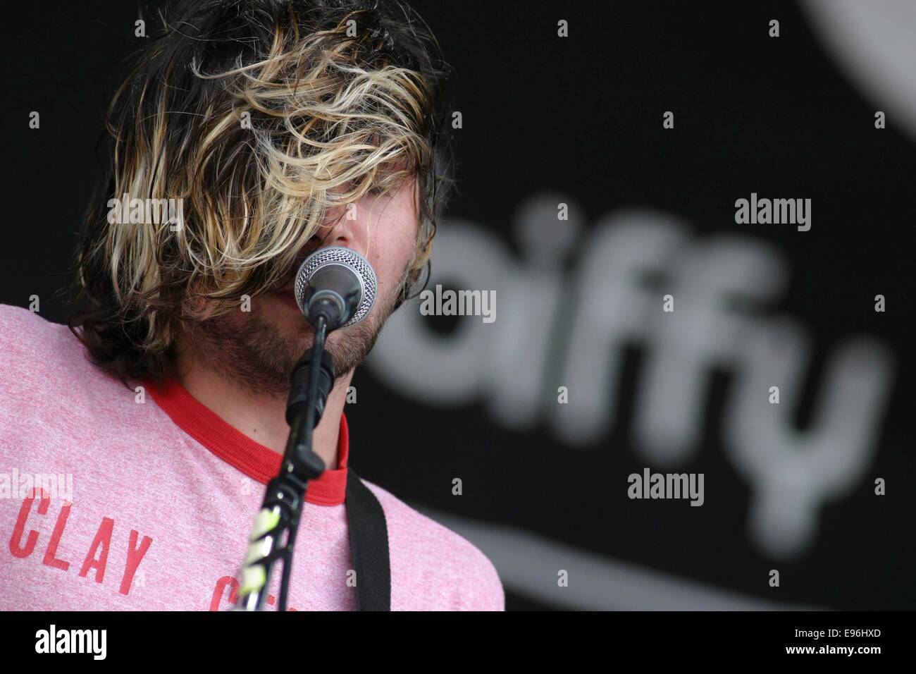 BIFFY CLYRO, T In The Park-Musik-Festival, Balado, Schottland, 2003. Stockfoto