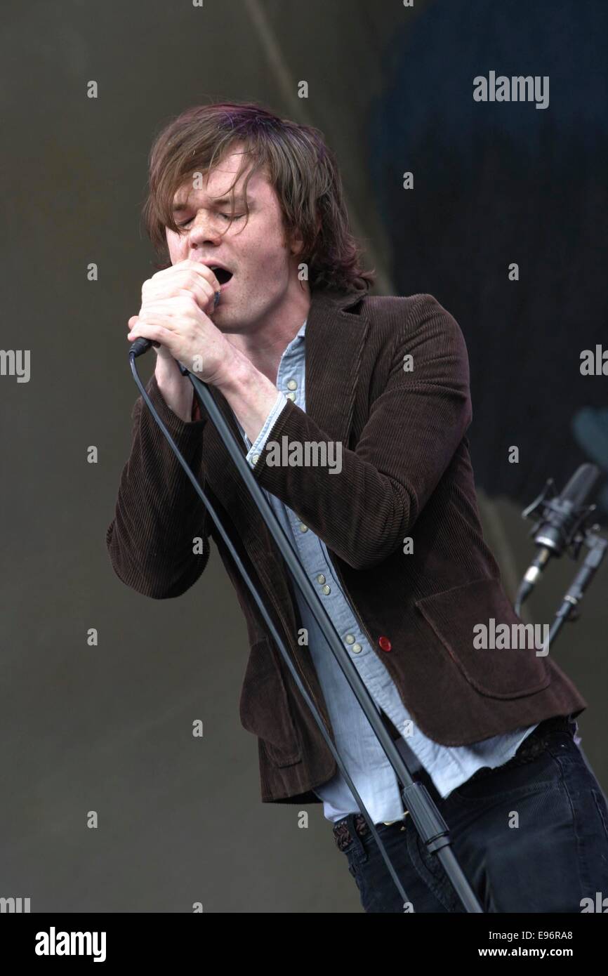 "Idlewild", T In The Park-Musik-Festival, Balado, Schottland, 2003. Stockfoto