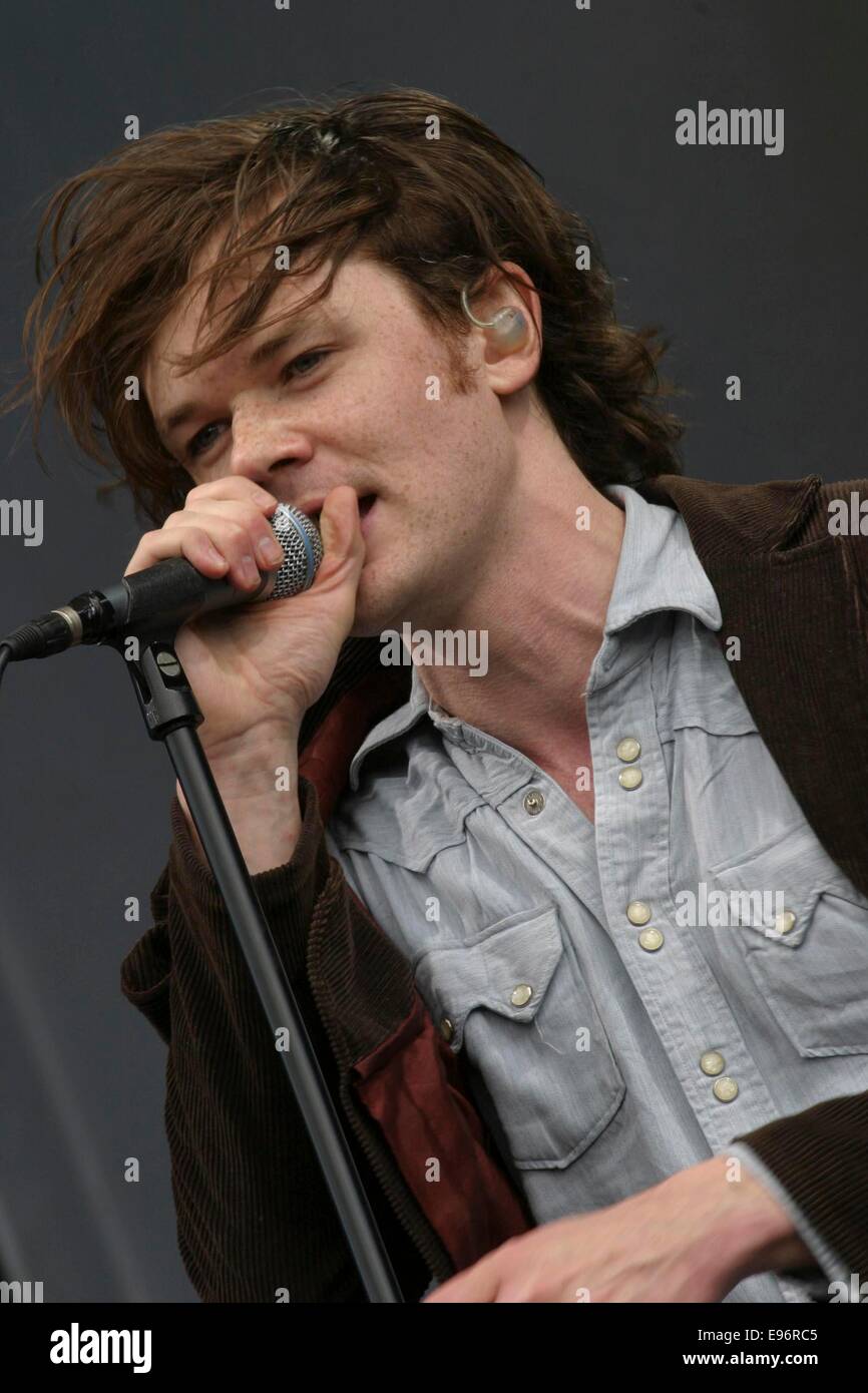 "Idlewild", T In The Park-Musik-Festival, Balado, Schottland, 2003. Stockfoto