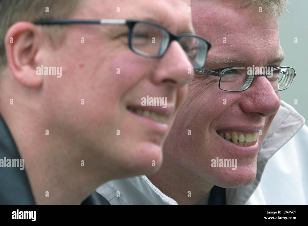 "Der Verkünder" T In The Park-Musik-Festival, Balado, Schottland, 2003. Stockfoto