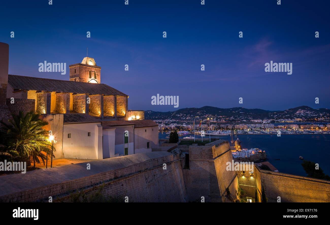 Ibiza-Festung Stockfoto