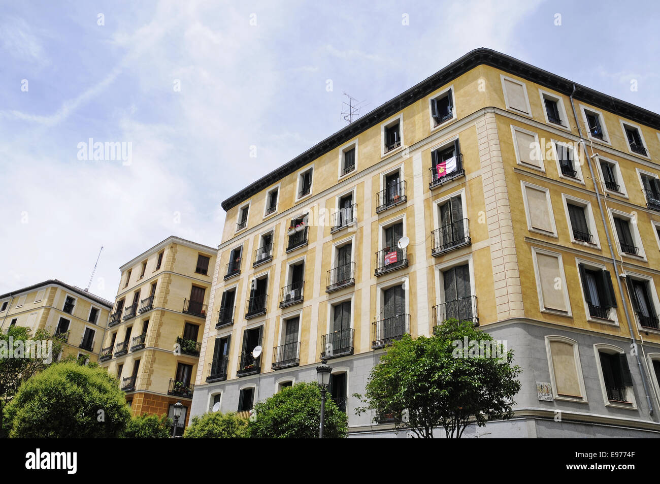Lavapies Viertel, Madrid, Spanien Stockfoto