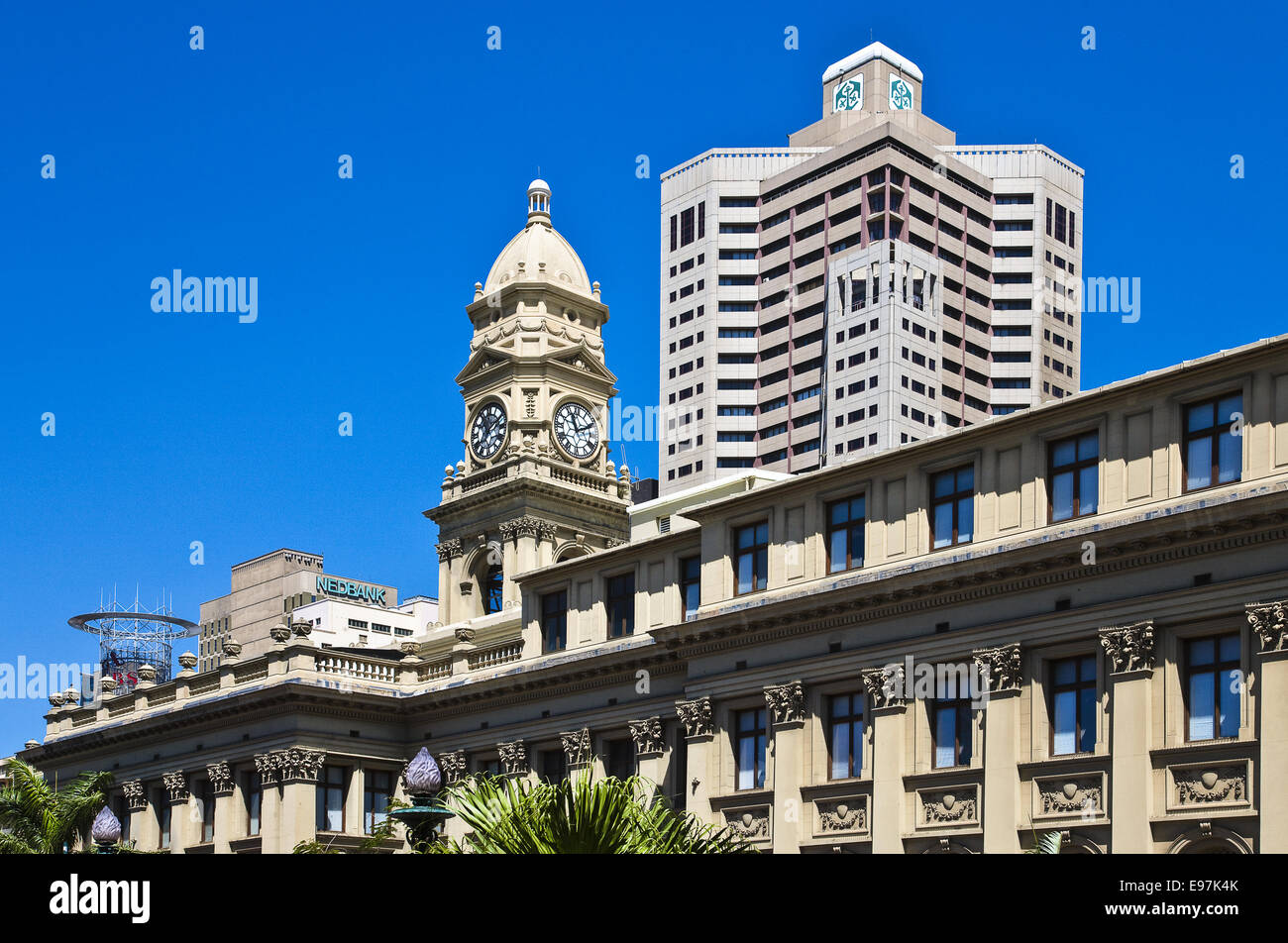 Südafrika, Durban, das Postgebäude in der Innenstadt Stockfoto