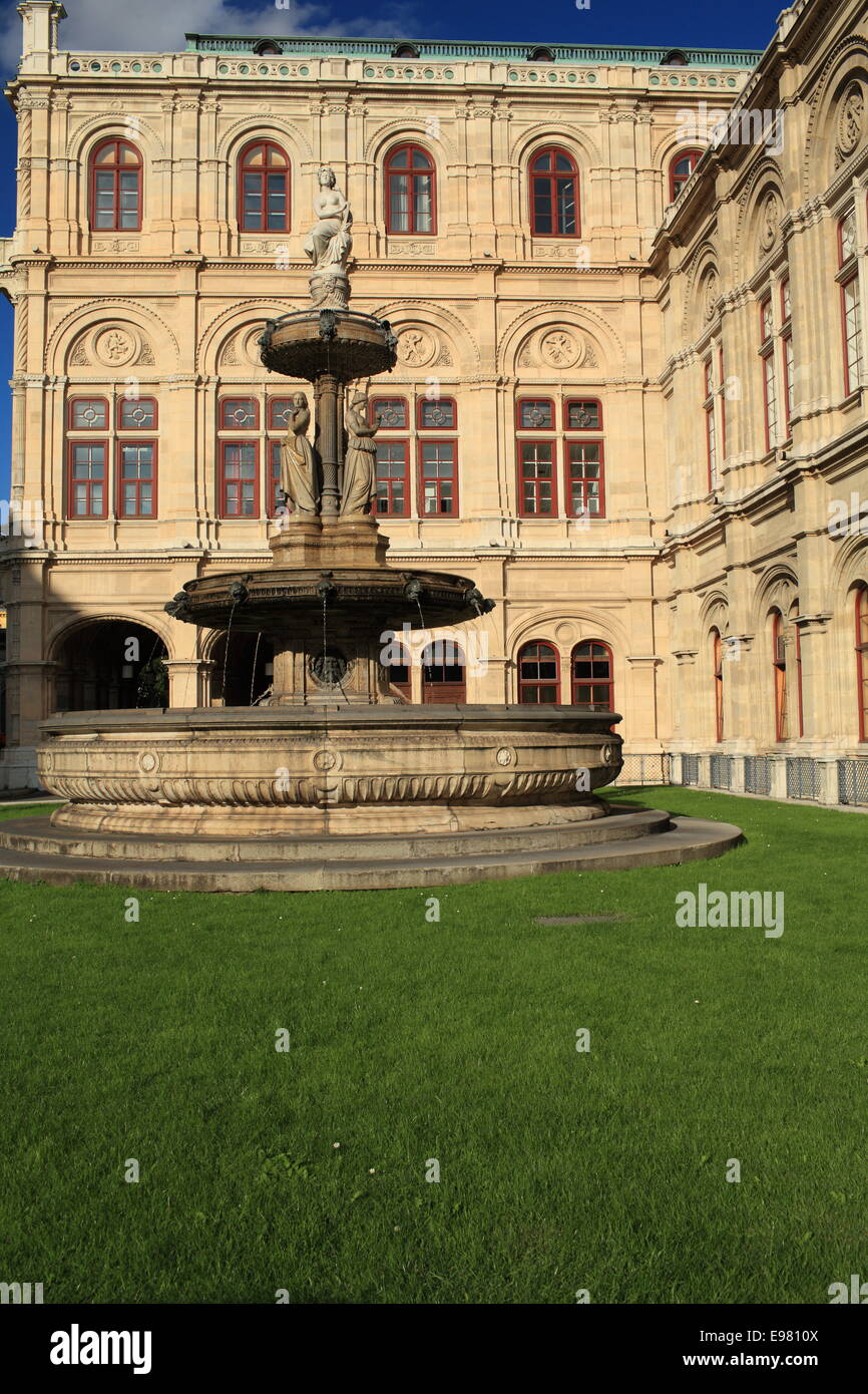 Wiener Staatsoper, Österreich, Europa Stockfoto
