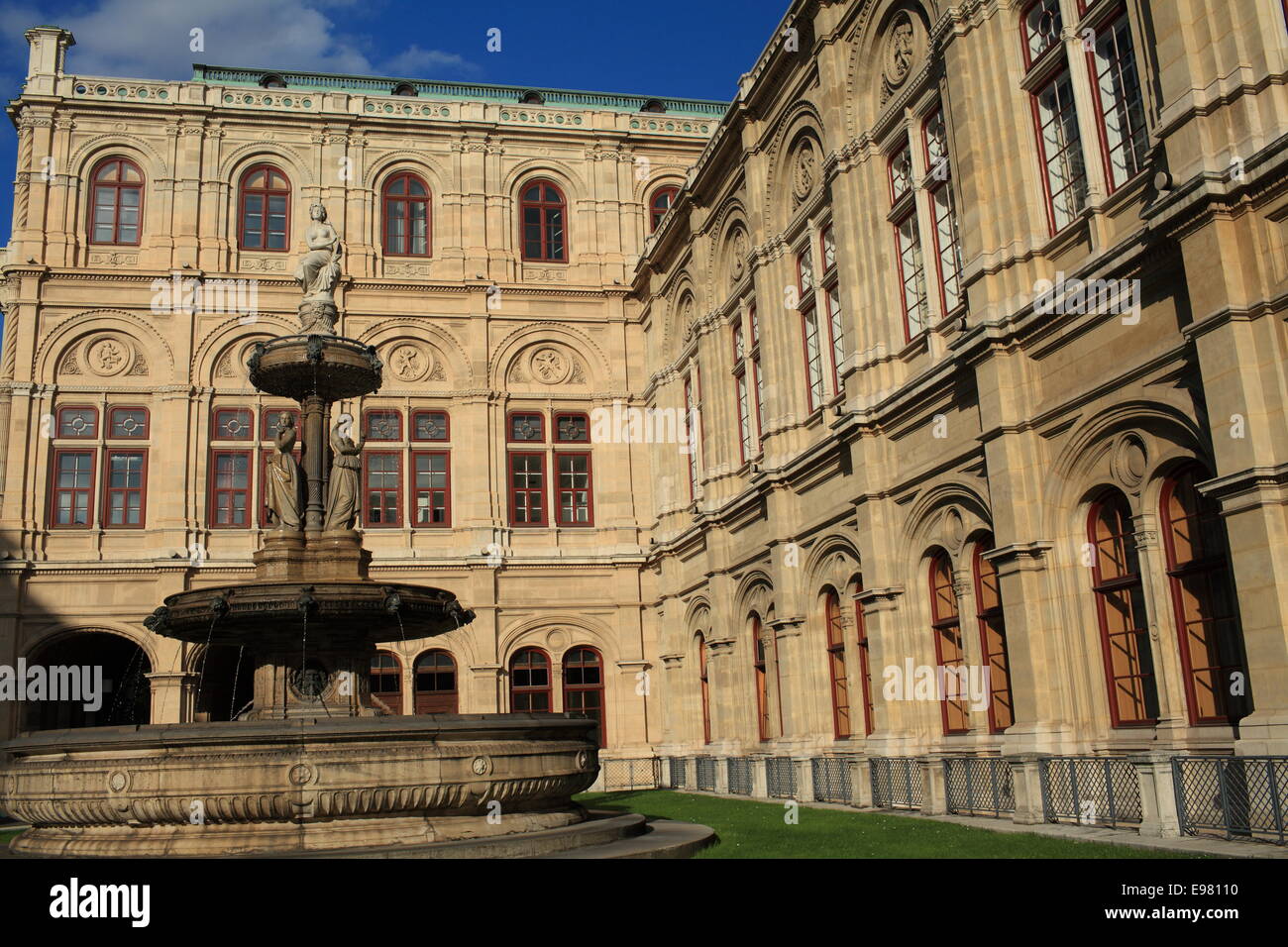 Wiener Staatsoper, Österreich, Europa Stockfoto