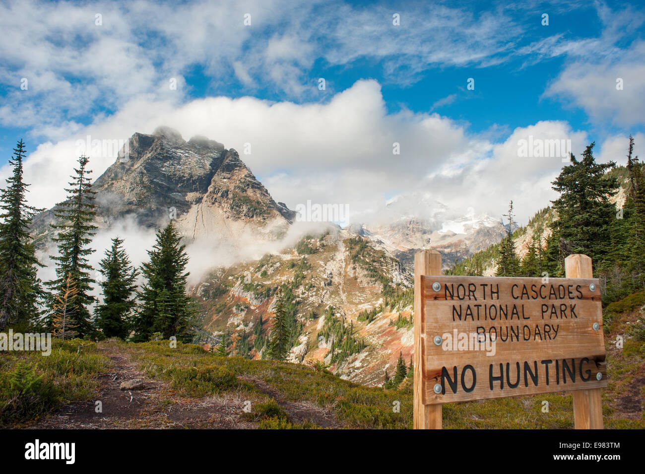 North Cascades National Park Stockfoto