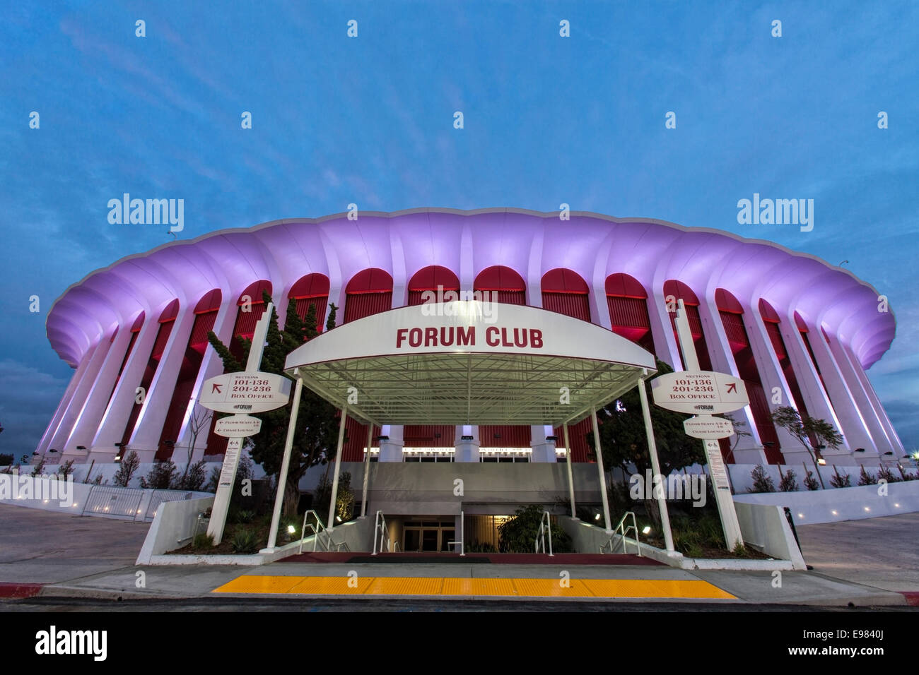 Das Forum, Inglewood, Los Angeles, Kalifornien, USA Stockfoto