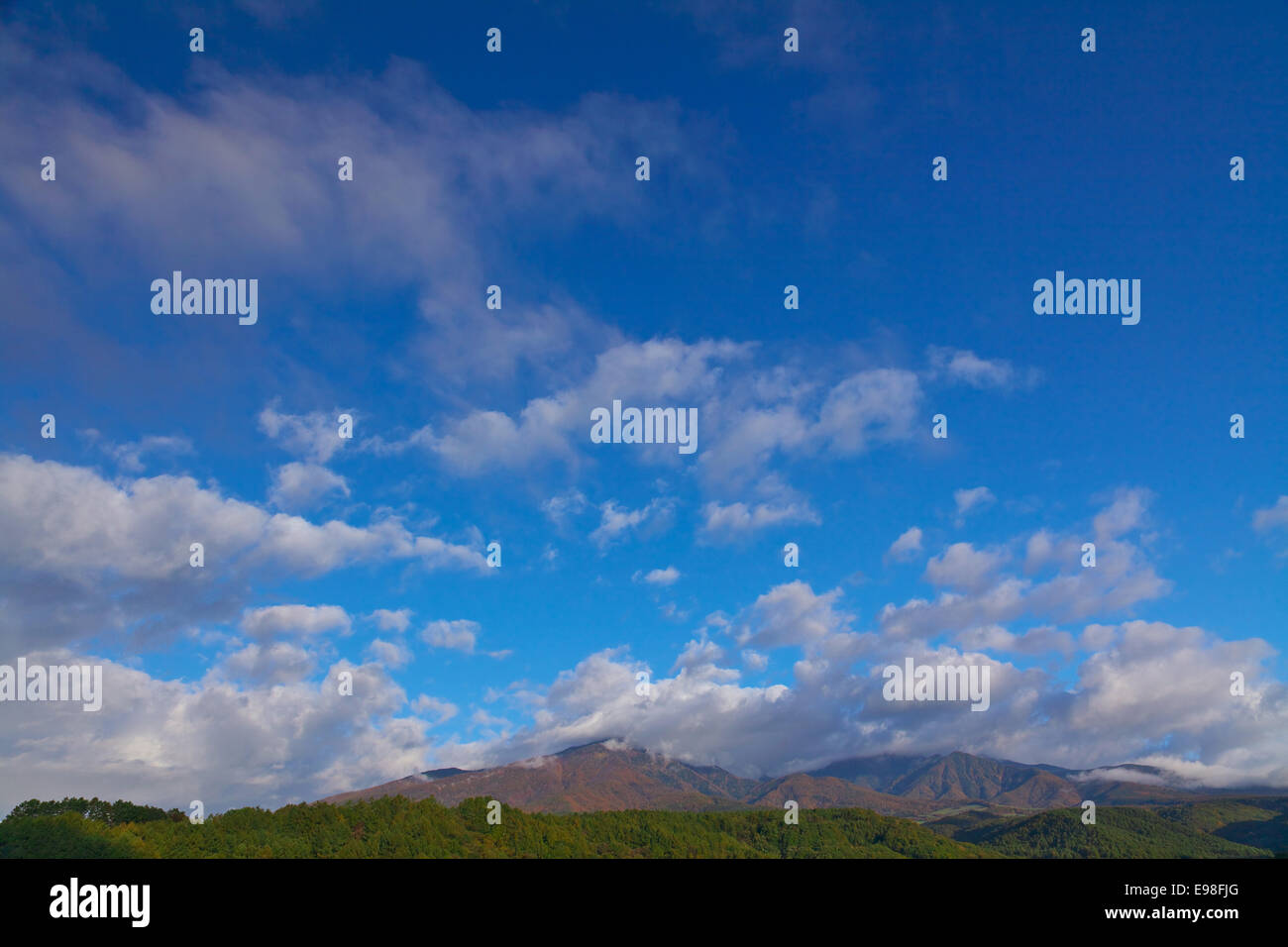 Yamanashi Präfektur, Japan Stockfoto