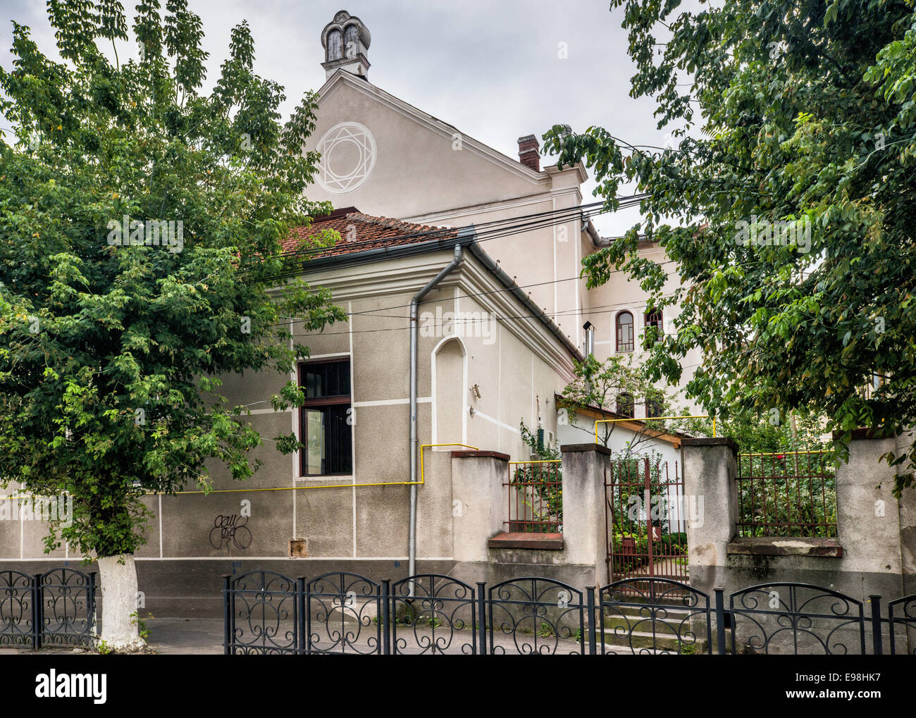 Ehemalige Synagoge in Deva, Hunedoara Grafschaft, Siebenbürgen, Rumänien Stockfoto