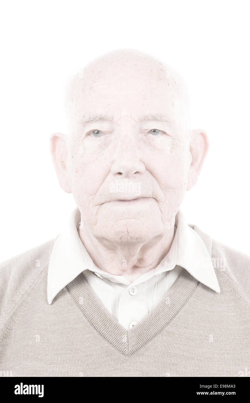 Porträts des blinden Service, am St. Dunstans Hospice für Blinde in Brighton Stockfoto