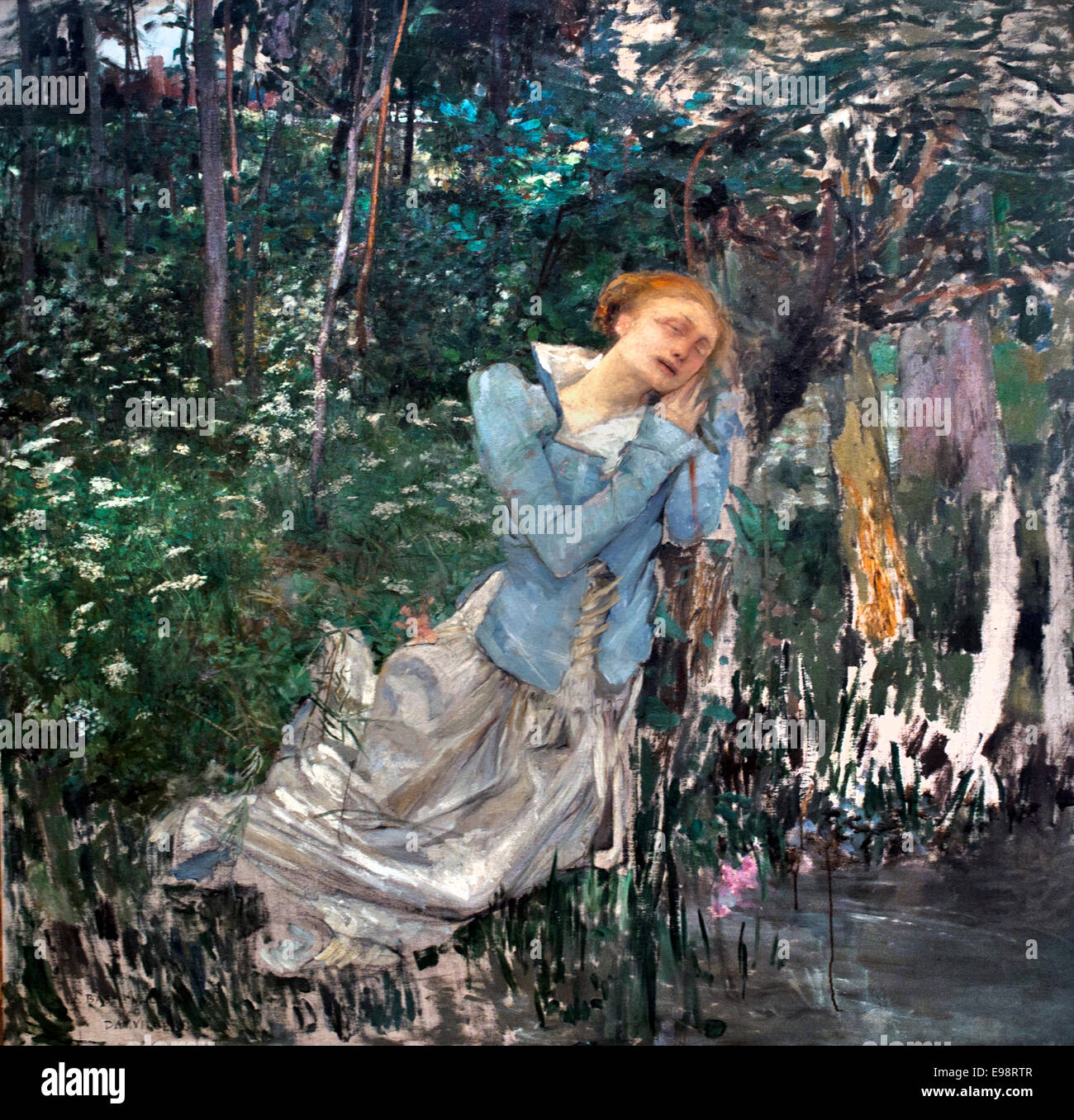 Ophelie 1881 Jules Bastien-Lepage Französisch Frankreich 1848 – 1884 Stockfoto