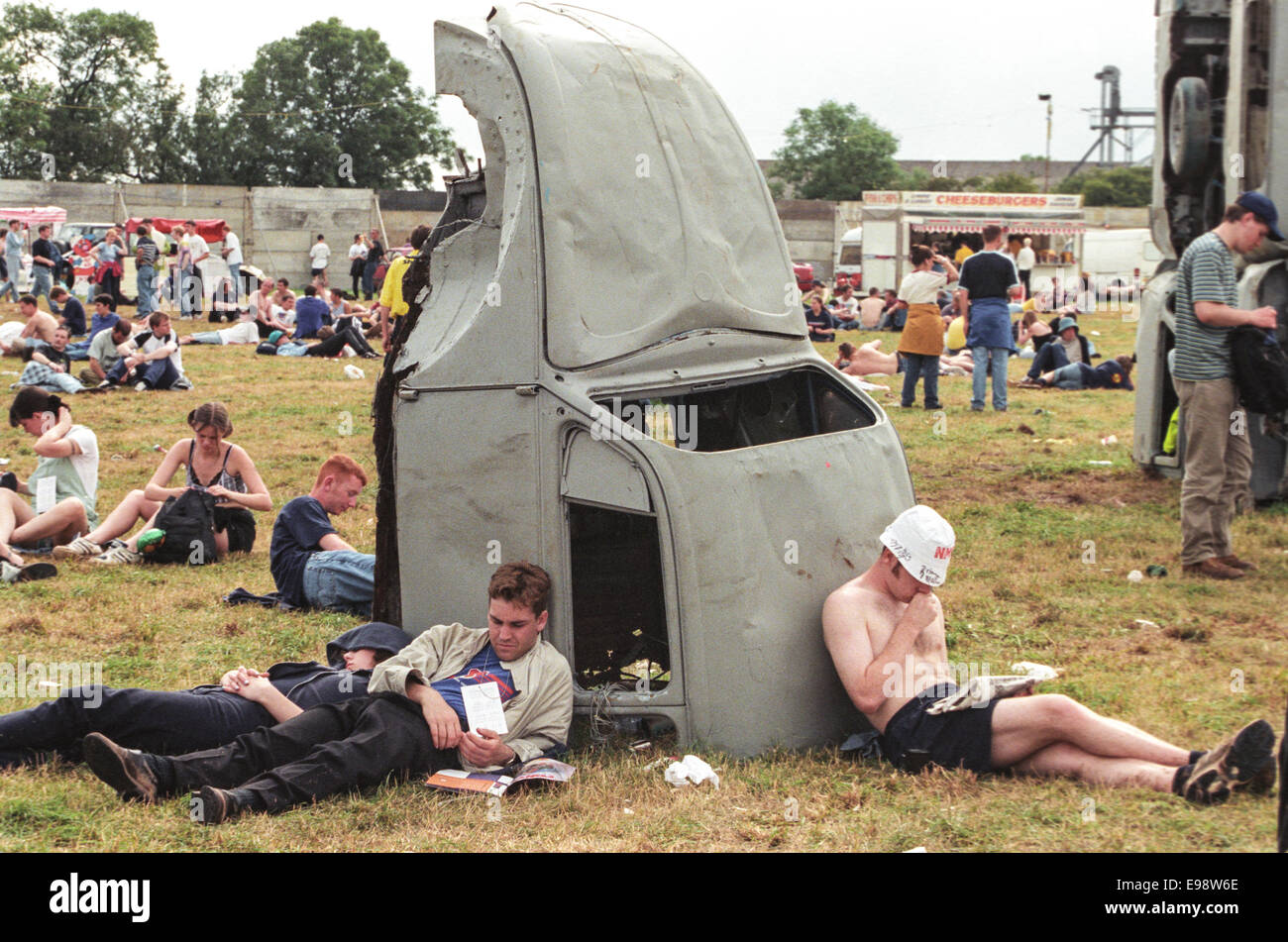 ' T in The Park "Musik Festival, Schottland, UK. Stockfoto