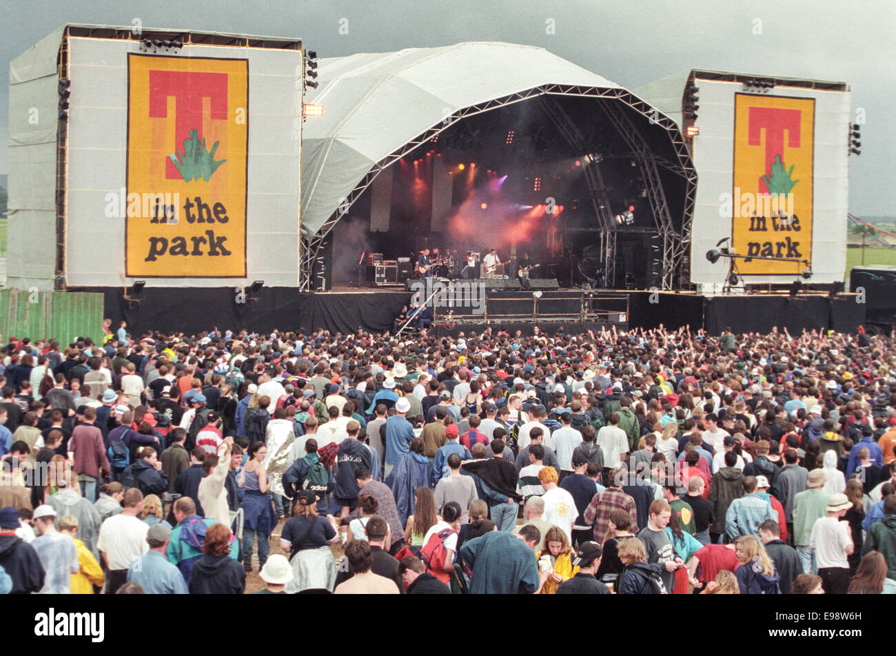 ' T in The Park "Musik Festival, Schottland, UK. Stockfoto