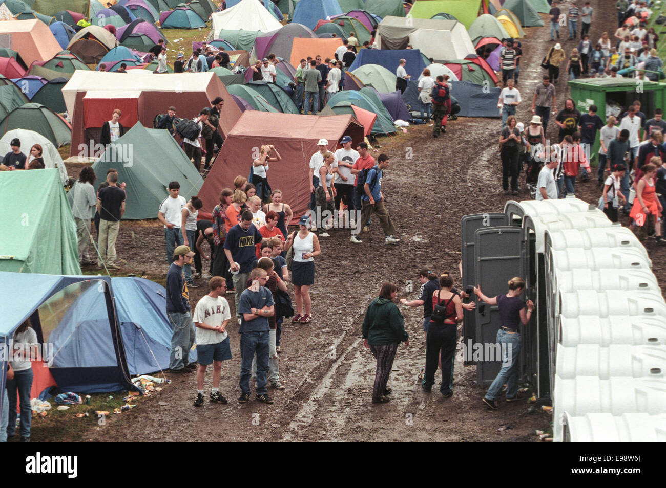 ' T in The Park "Musik Festival, Schottland, UK. Stockfoto