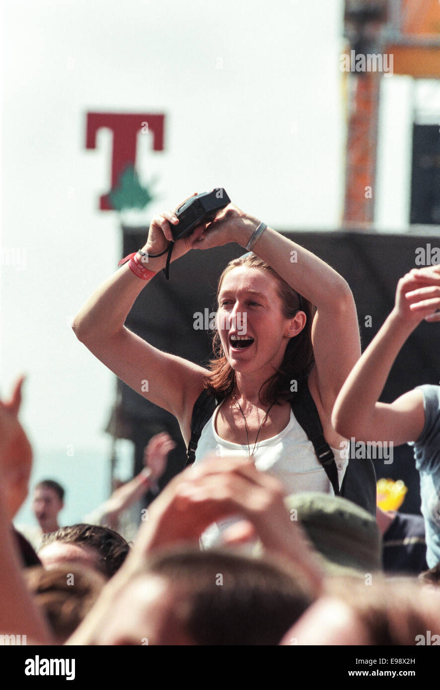 ' T in The Park "Musik Festival, Schottland, UK. Stockfoto