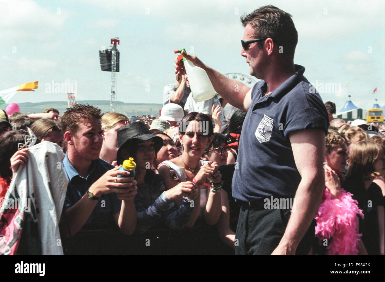 ' T in The Park "Musik Festival, Schottland, UK. Stockfoto