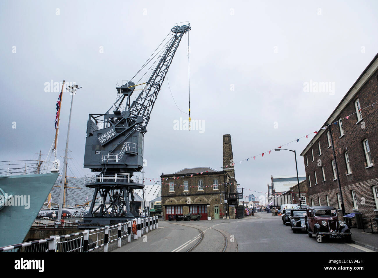 Die Historic Dockyard, Chatham, Kent, England, UK. Stockfoto