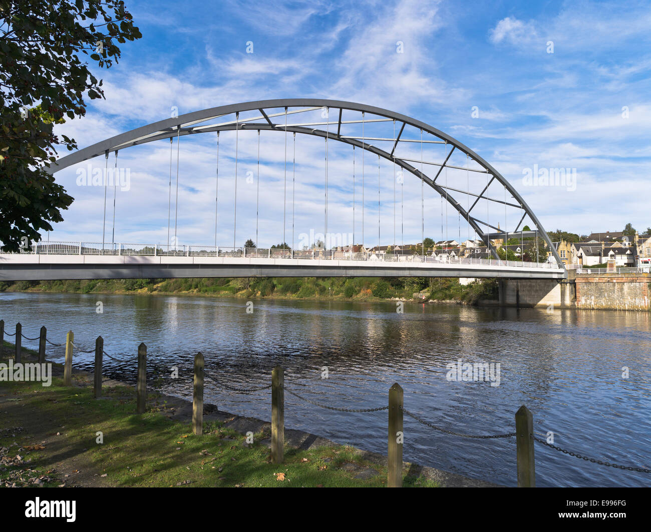 dh Kyle von Sutherland BONAR BRÜCKE SUTHERLAND SCHOTTLAND Scottish Iron Straßenbrücke über Flüsse Brücken Hochland Stockfoto