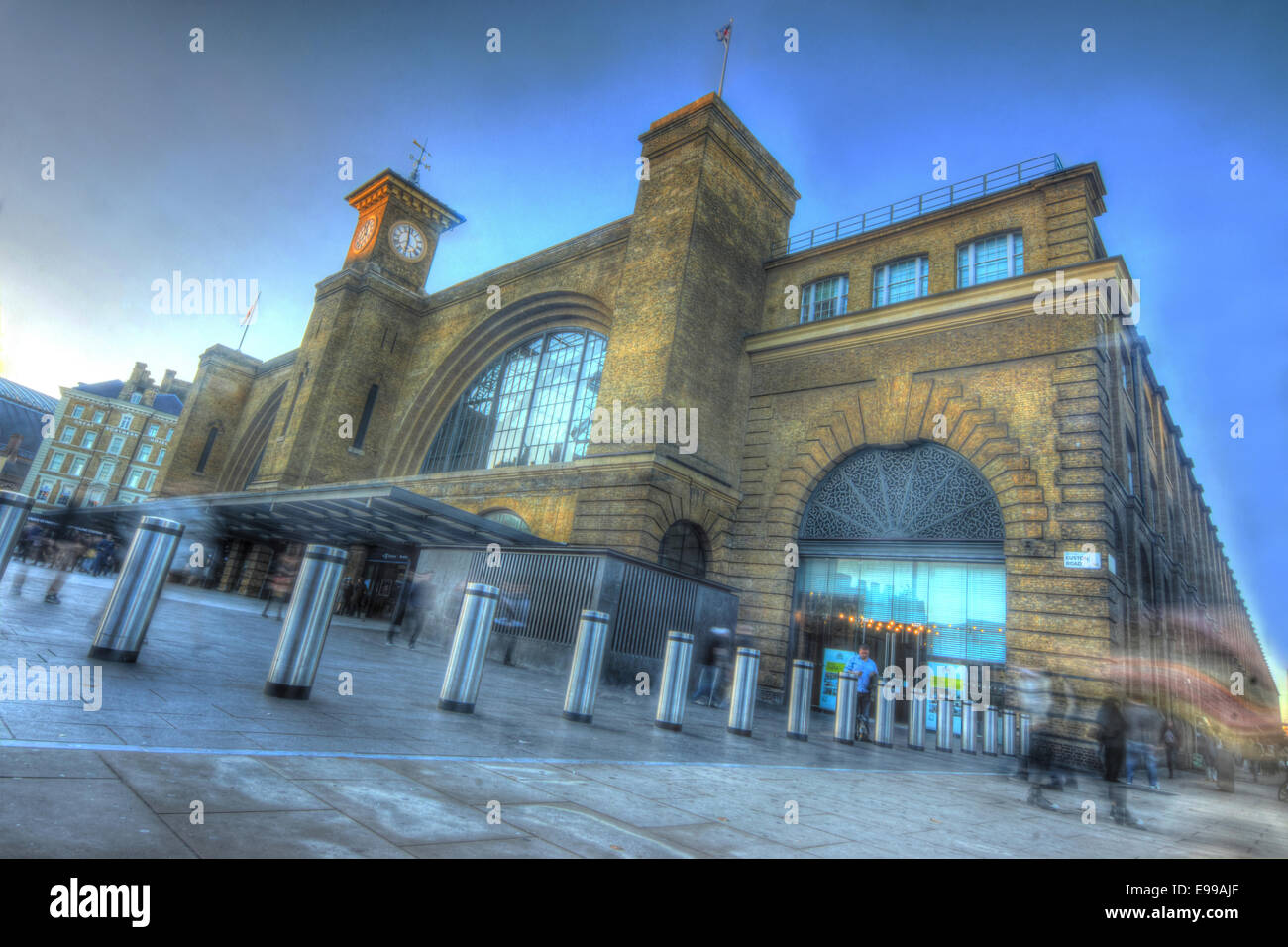 Kings cross Station London Stockfoto