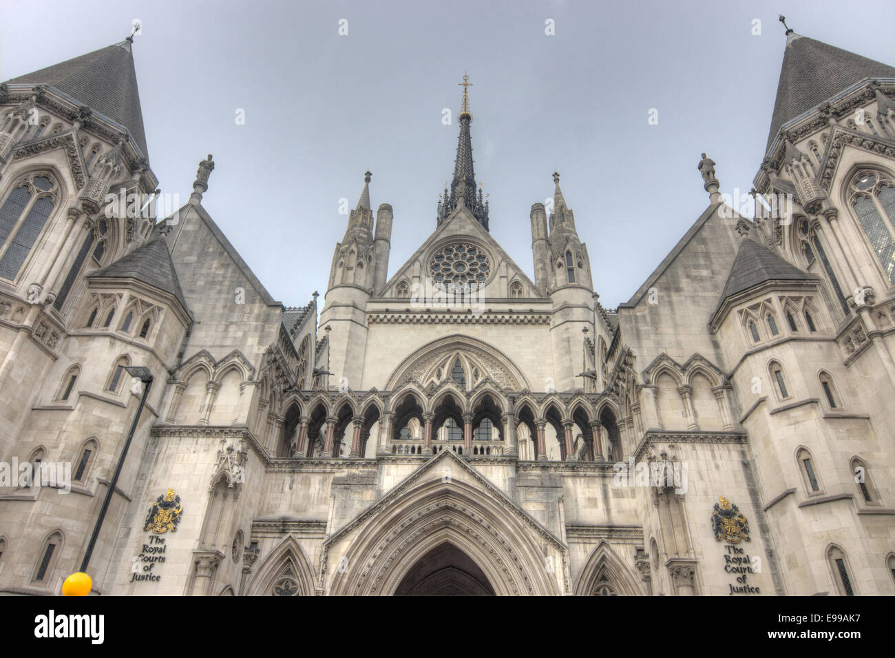 Die Königliche Gerichtshöfe London.  Der High Court Stockfoto