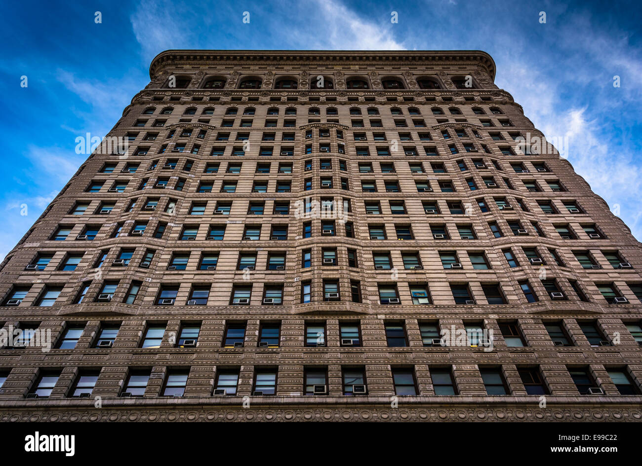Das Flatiron Building in Manhattan, New York. Stockfoto