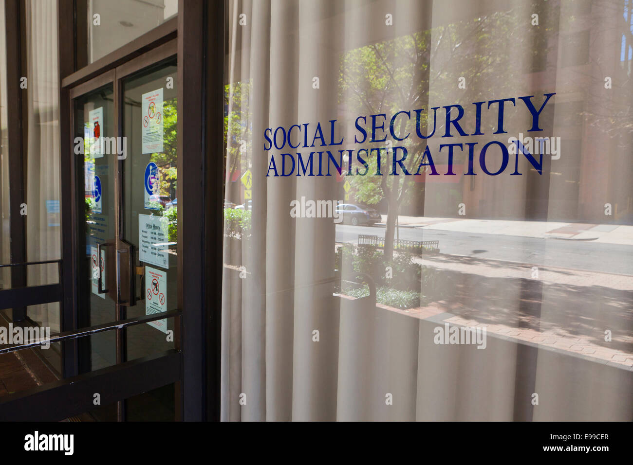 U.S. Social Security Administration Stammsitz - Washington, DC USA Stockfoto