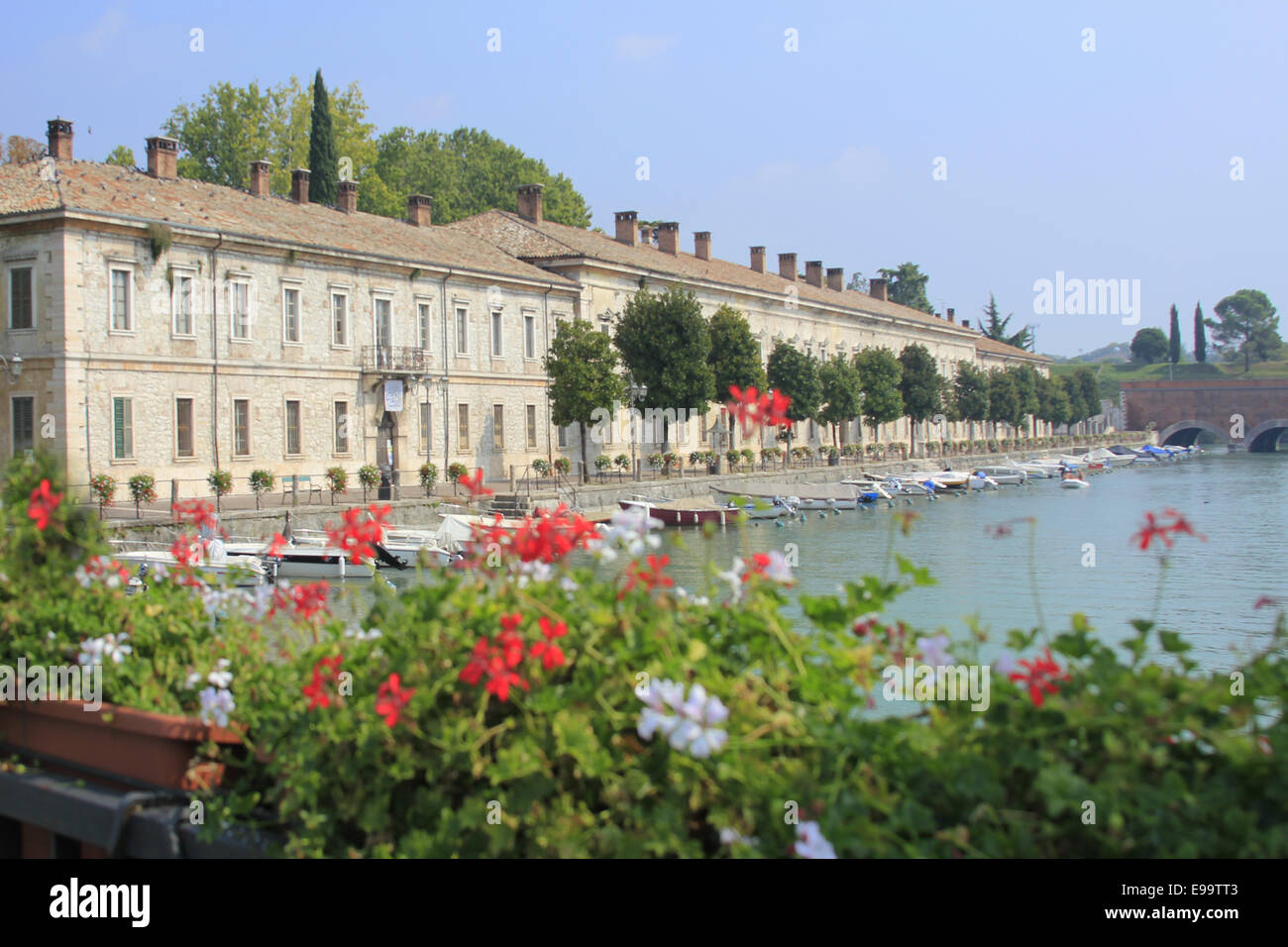 Peschiera del Garda, Gardasee, Italien Stockfoto