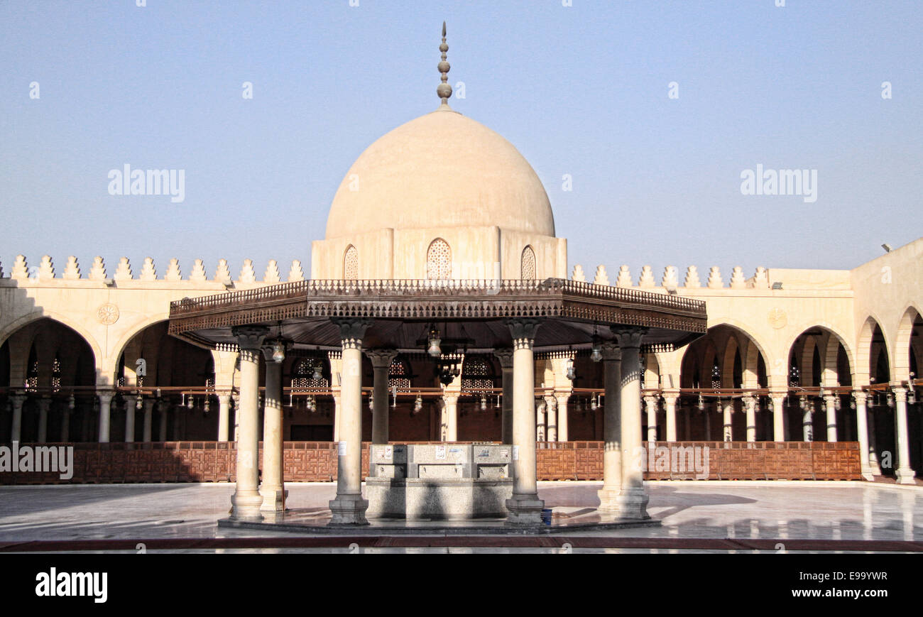 Amr Ibn el Aas Moschee Stockfoto