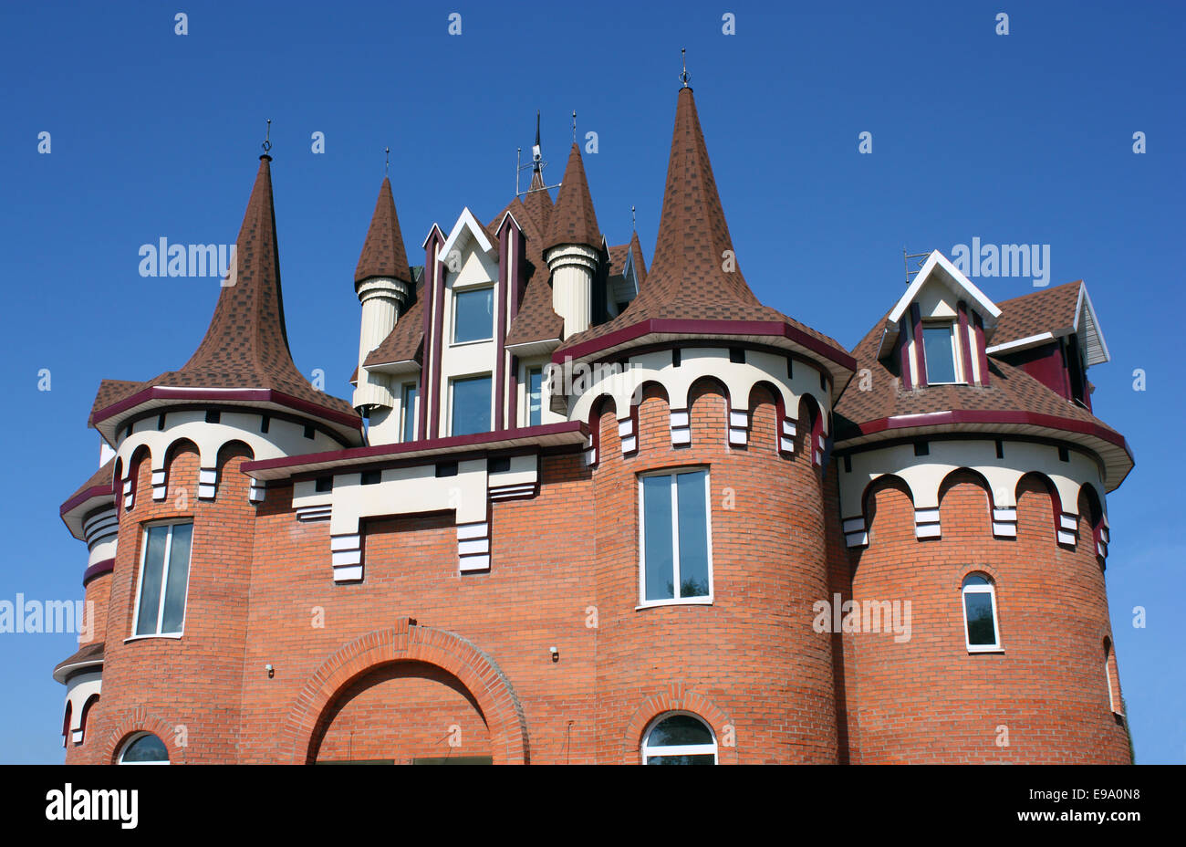 Schönes Dach. Stockfoto