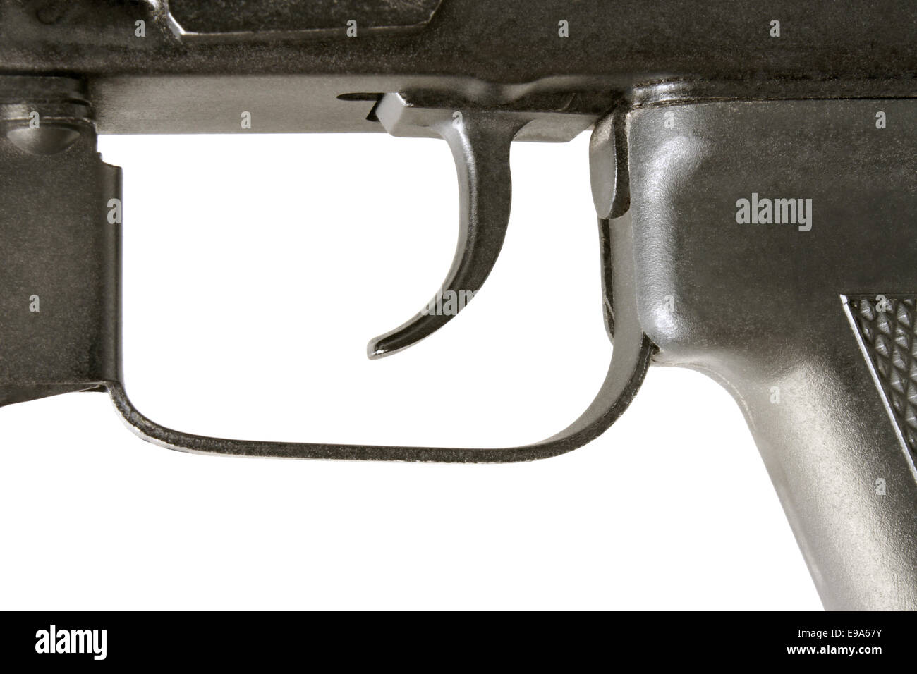 Kalashnikov AK-105 trigger Stockfoto
