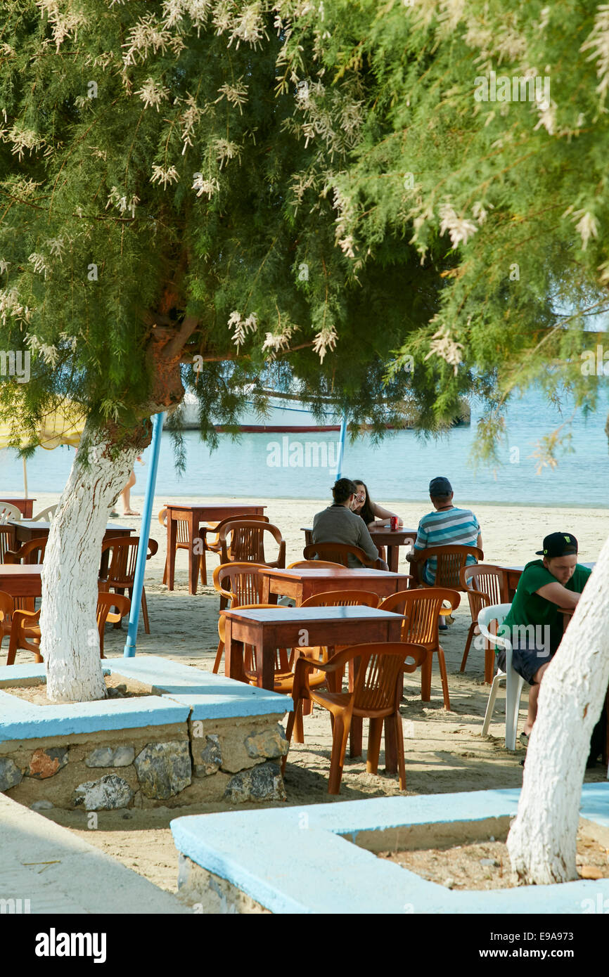 Griechische Insel Pserimos Dorf Stockfoto