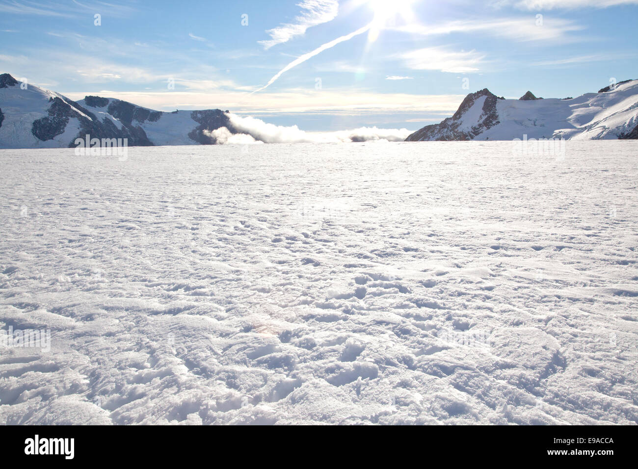 Winterlandschaft Stockfoto