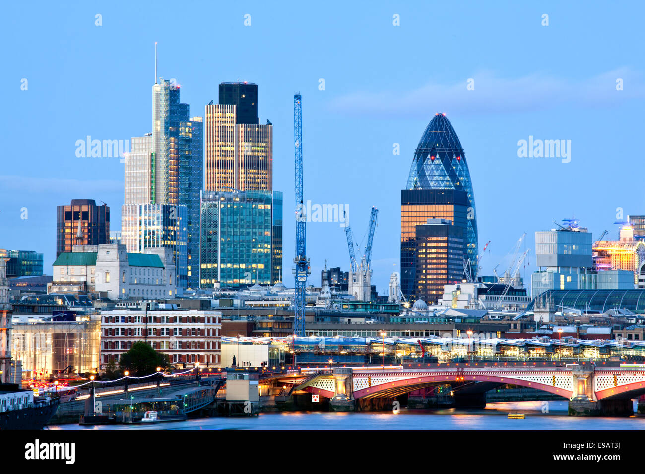 London-Skylines Stockfoto
