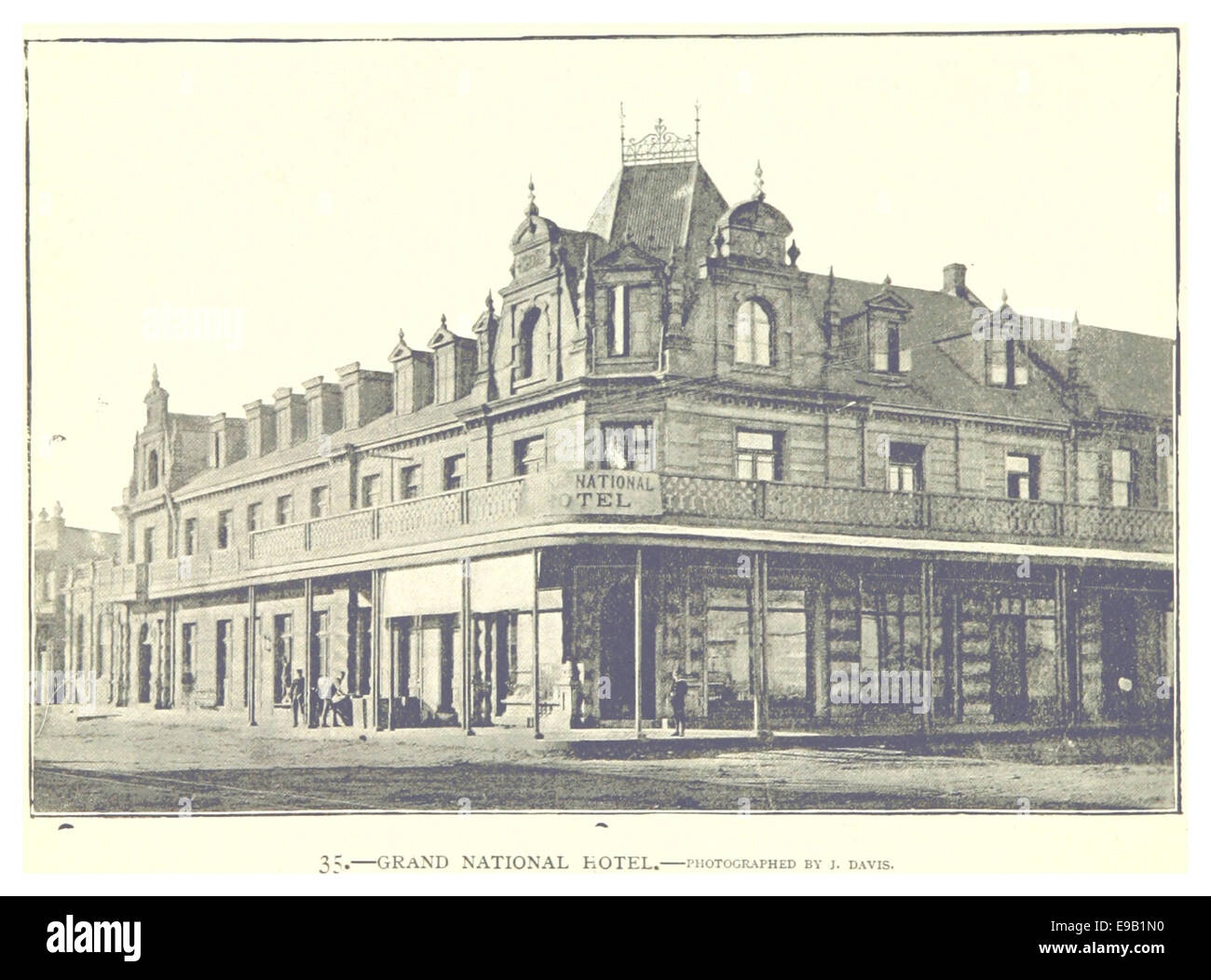 JOBURG (1893) Grand Hotel National Stockfoto