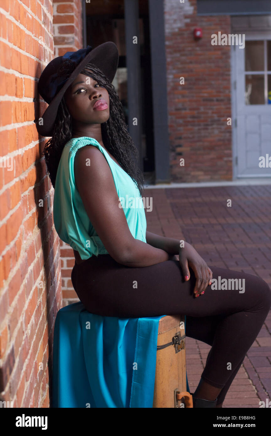 Afrikanische hochklassige einkaufen Stockfoto