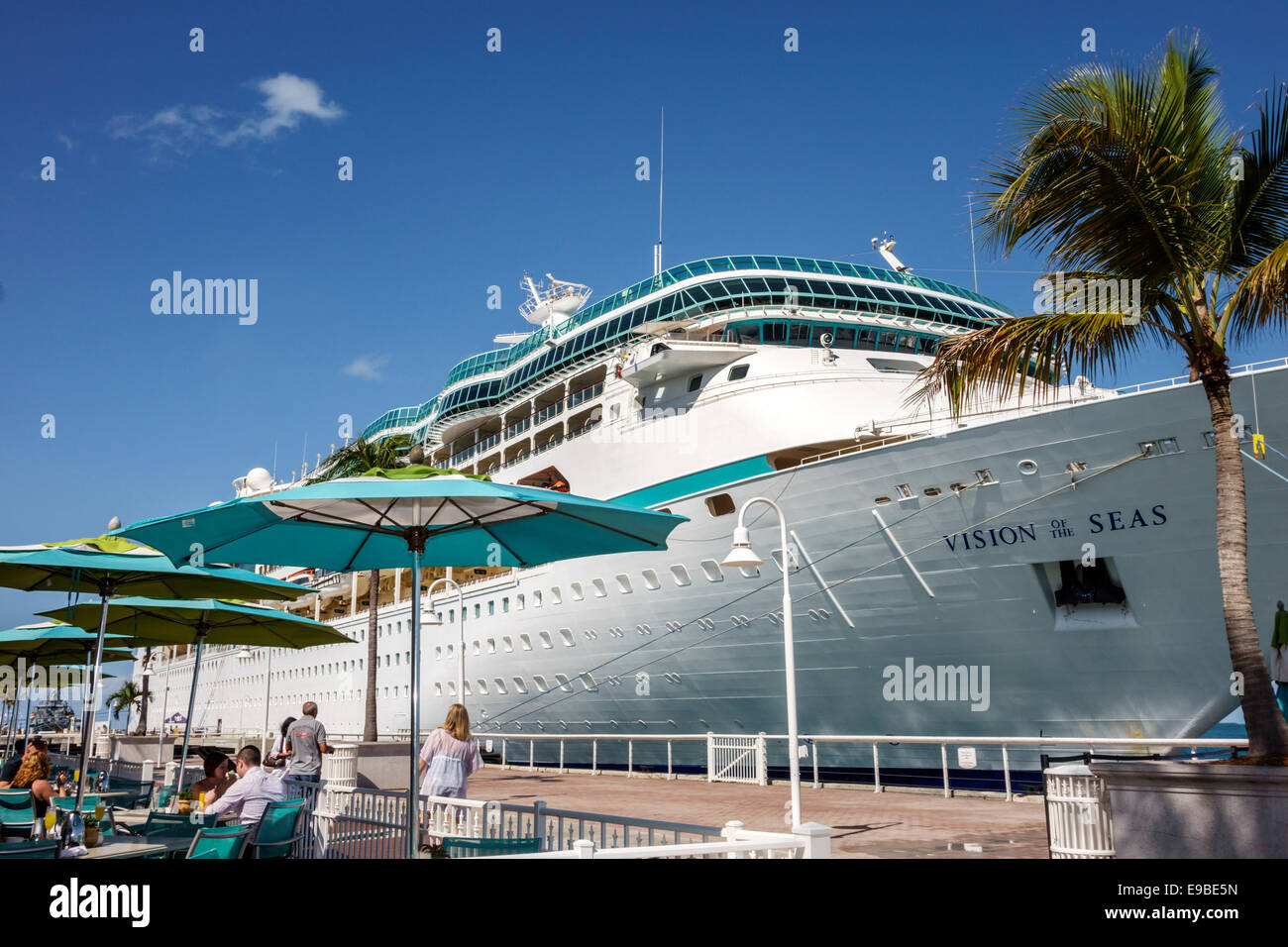 Key West Florida, Keys Sunset Key, Golf von Mexiko, Westin Key West Resort & Marina, Hotel-Hotels Unterkunft Inn Motel Motels, Bistro 245, Restaurant Stockfoto