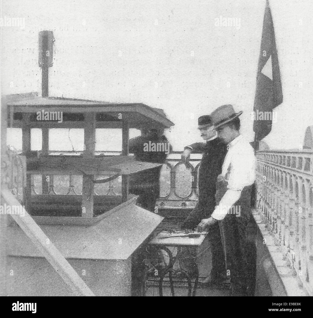 Der Oszillator in Lage - Wireless Telegraph 1899 Stockfoto