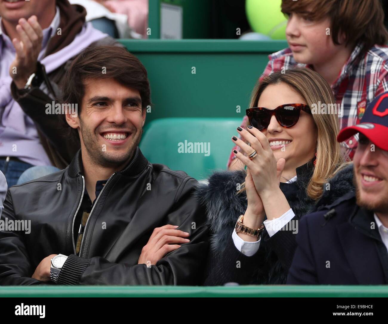 ATP World Tour Masters 1000 - Finale mit: Kaka, Caroline Celico Where: Monte Carlo When: 20. April 2014 Stockfoto