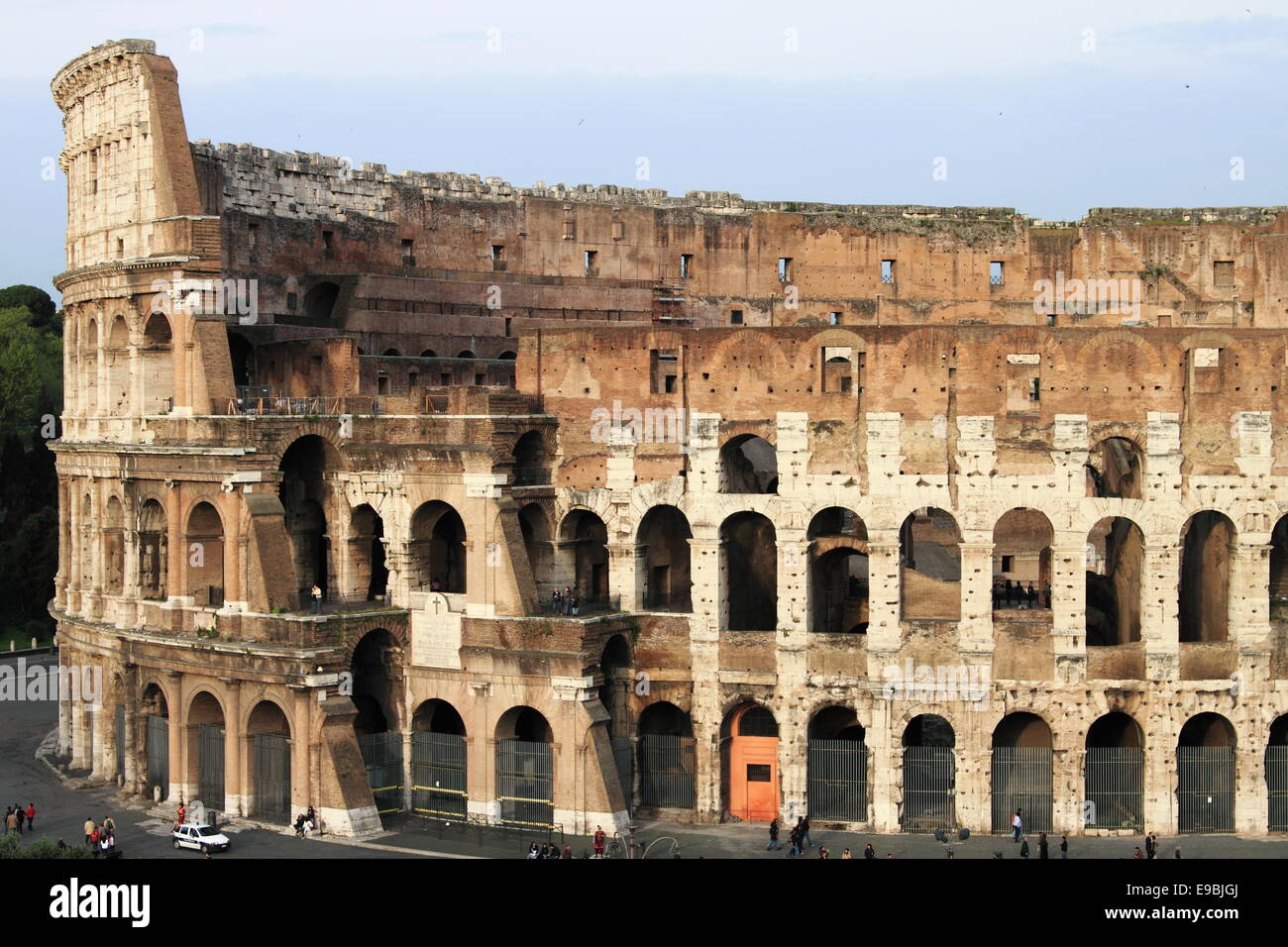 Die Arena Kolosseum in Rom, Italien Stockfoto